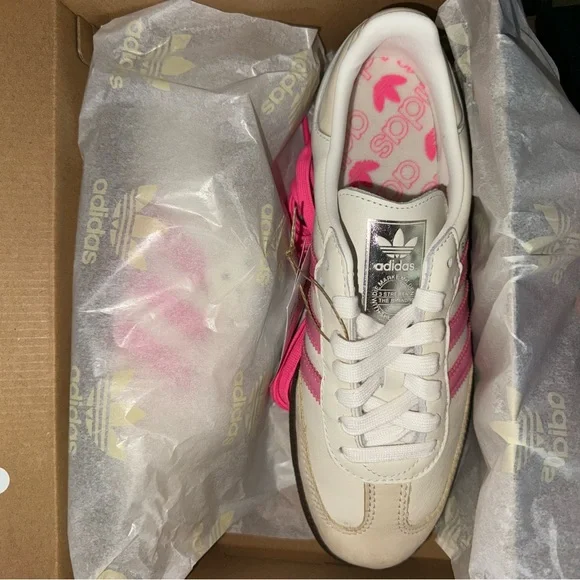 Women's Samba OG White Lucid Pink NWT - Picture 3 of 12